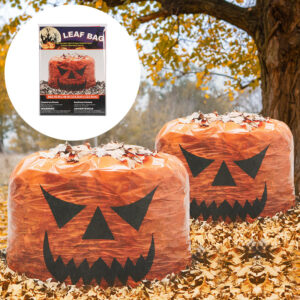 Halloween Orange Pumpkin Lawn Bags