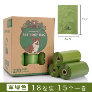 18‑Roll Oxo‑Biodegradable Pet Poop Bags