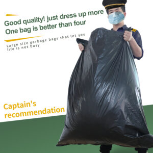 Large Flat Open‑Top Garbage Bags
