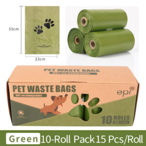 Oxo‑Biodegradable Dog Poop Bags, 10 Rolls